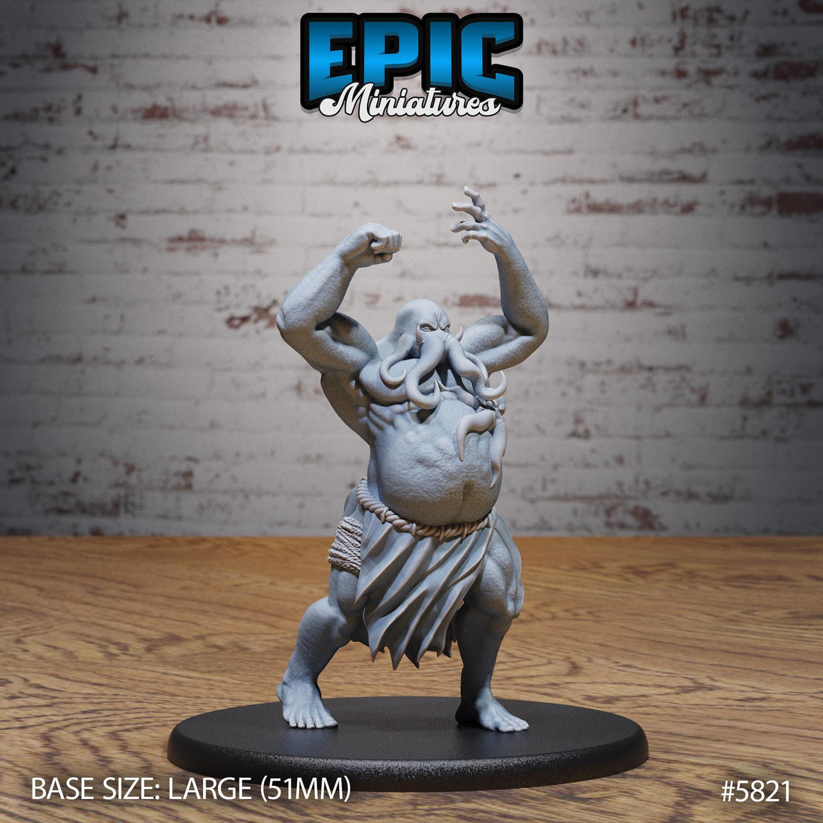 3D Resin Miniature Mind Colloss  - D&D Epic Miniatures