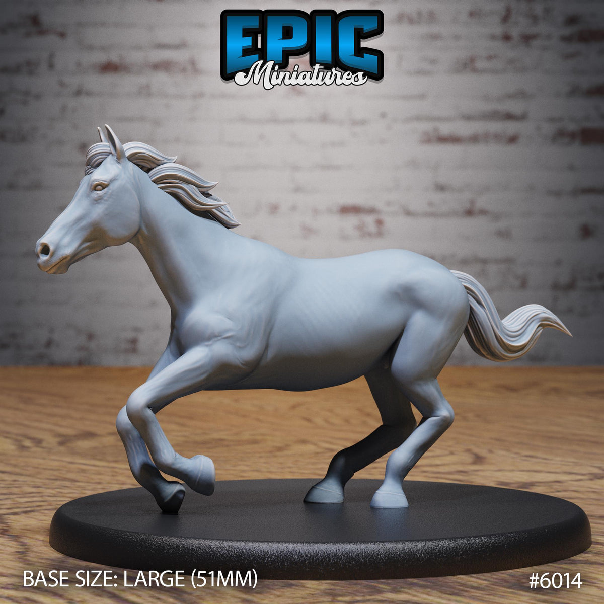 Native Tribe Rider - 3D Resin Miniature - D&D Epic Miniatures
