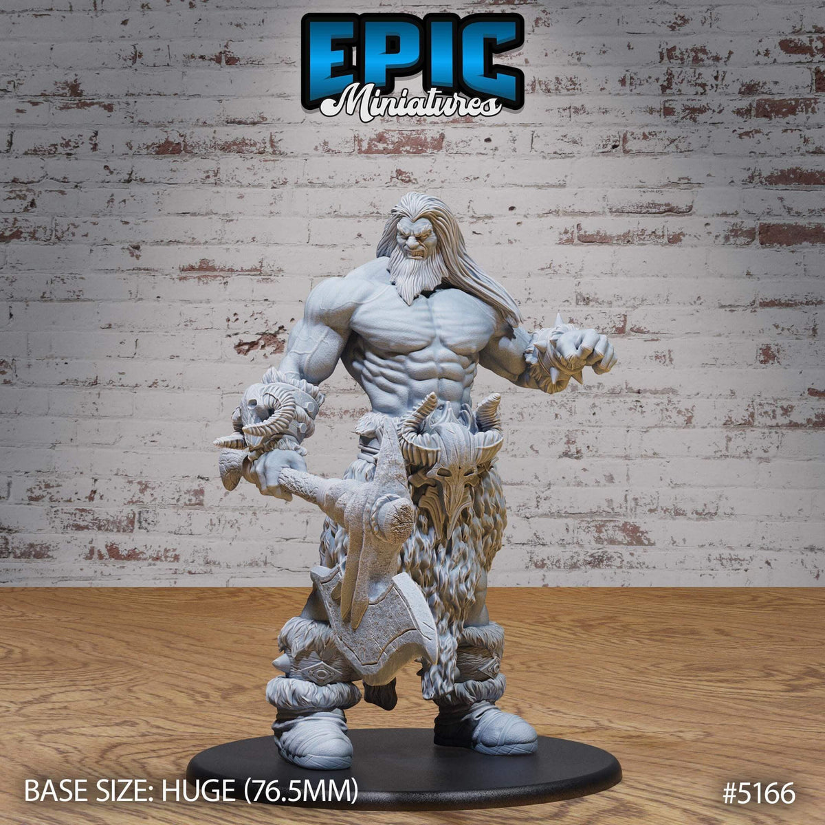 Jotun Frost Giant - Epic Miniatures - Dungeons and Dragons