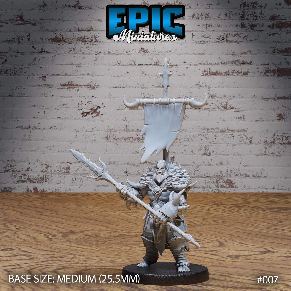 Orc Bannerman - D&D Epic Miniatures   and Dragons