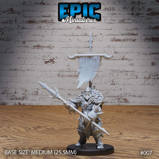 Orc Bannerman - D&D Epic Miniatures   and Dragons