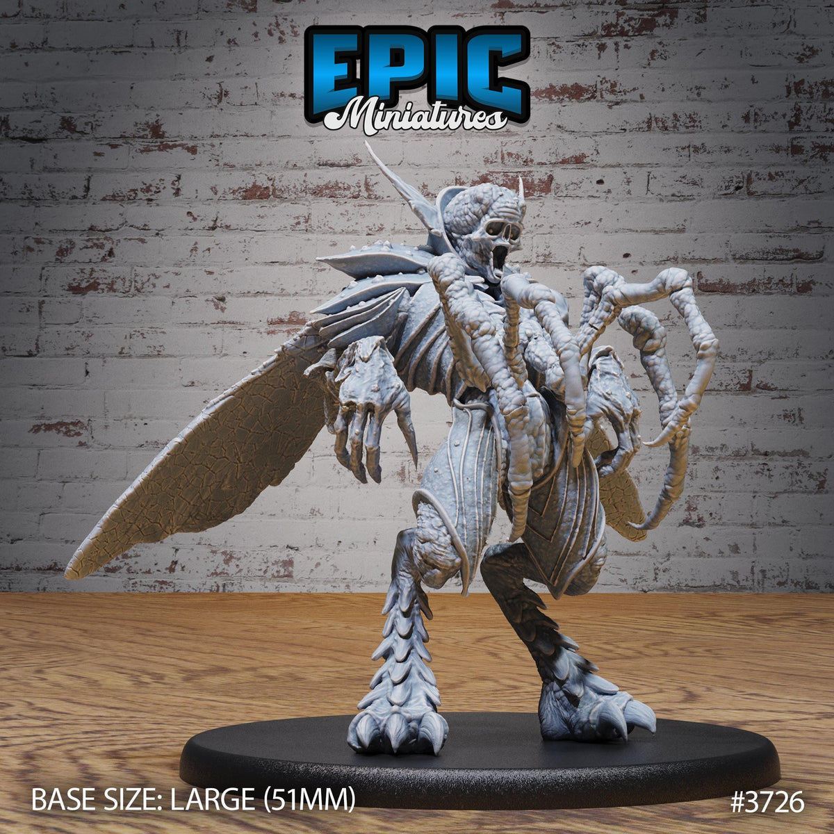 3D Resin Miniature Rhan Tagoth - D&D Epic Miniatures