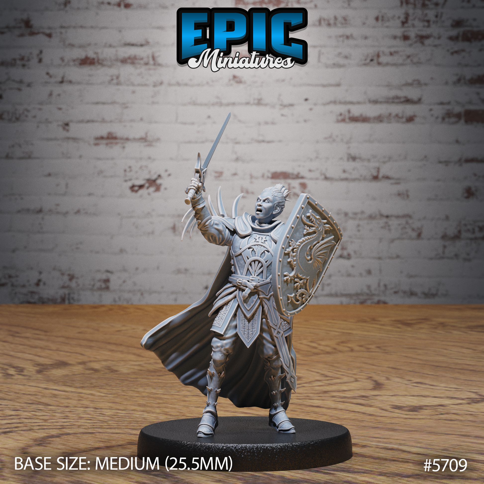 Dragon Huntress Knight v2 – Epic  Fantasy Resin FigureDragon Huntress Knight MiniatureDiscover the Dragon Huntress Knight miniature – perfect for D&D, TTRPGs, and fantasy tabletop games. Printed in high-detail resin, ready to