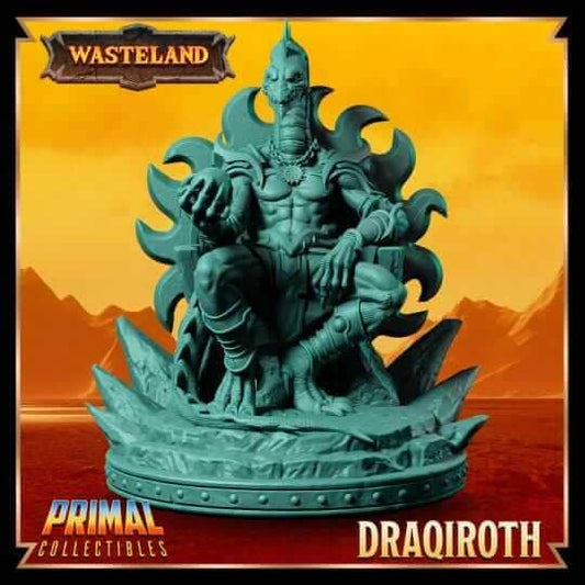 Sorcerer King - Draquitoth Wasteland 3D Printed Resin RPG/Tabletop/Boardgames Miniature Primal Collectibles