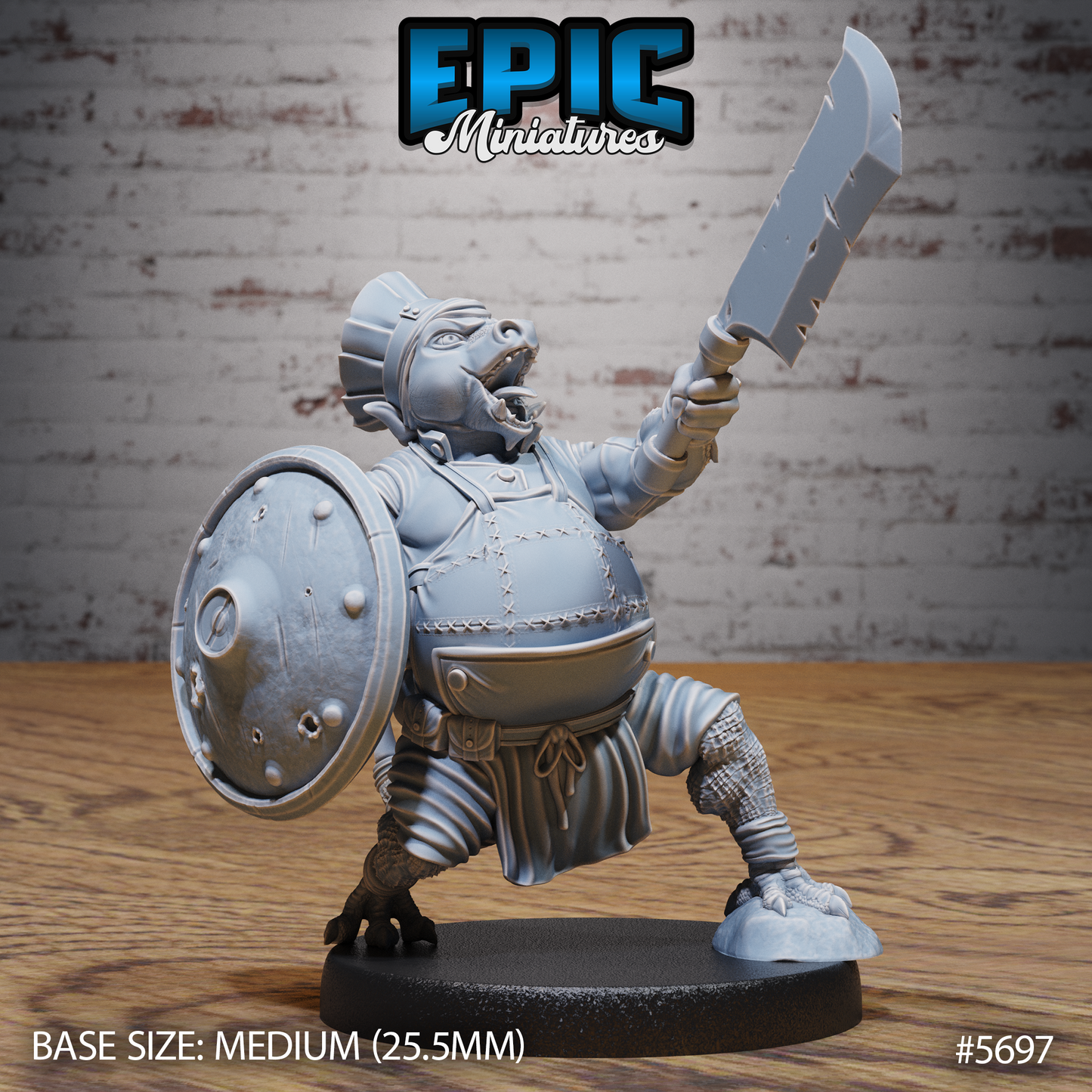 3D Resin Miniature Papa Kobold - D&D Epic Miniatures