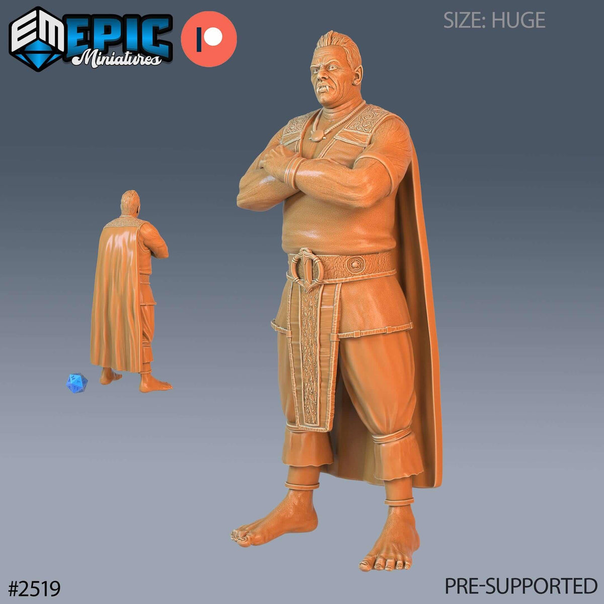 Cloud Giant Male - Epic Miniatures - Dungeons and Dragons