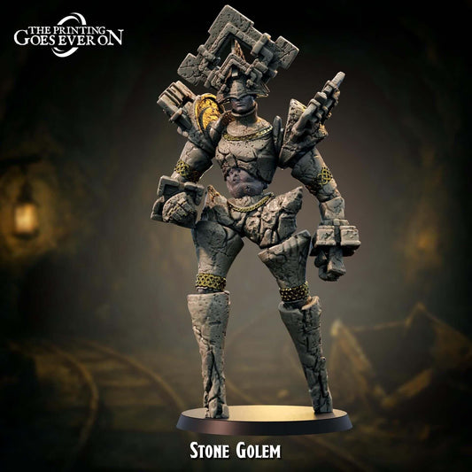Stone Golem - Rolling in the Deep - The Printing Goes Ever On