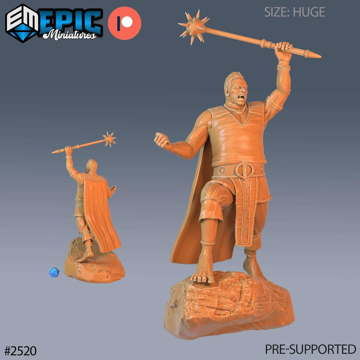 Cloud Giant Male - Epic Miniatures - Dungeons and Dragons