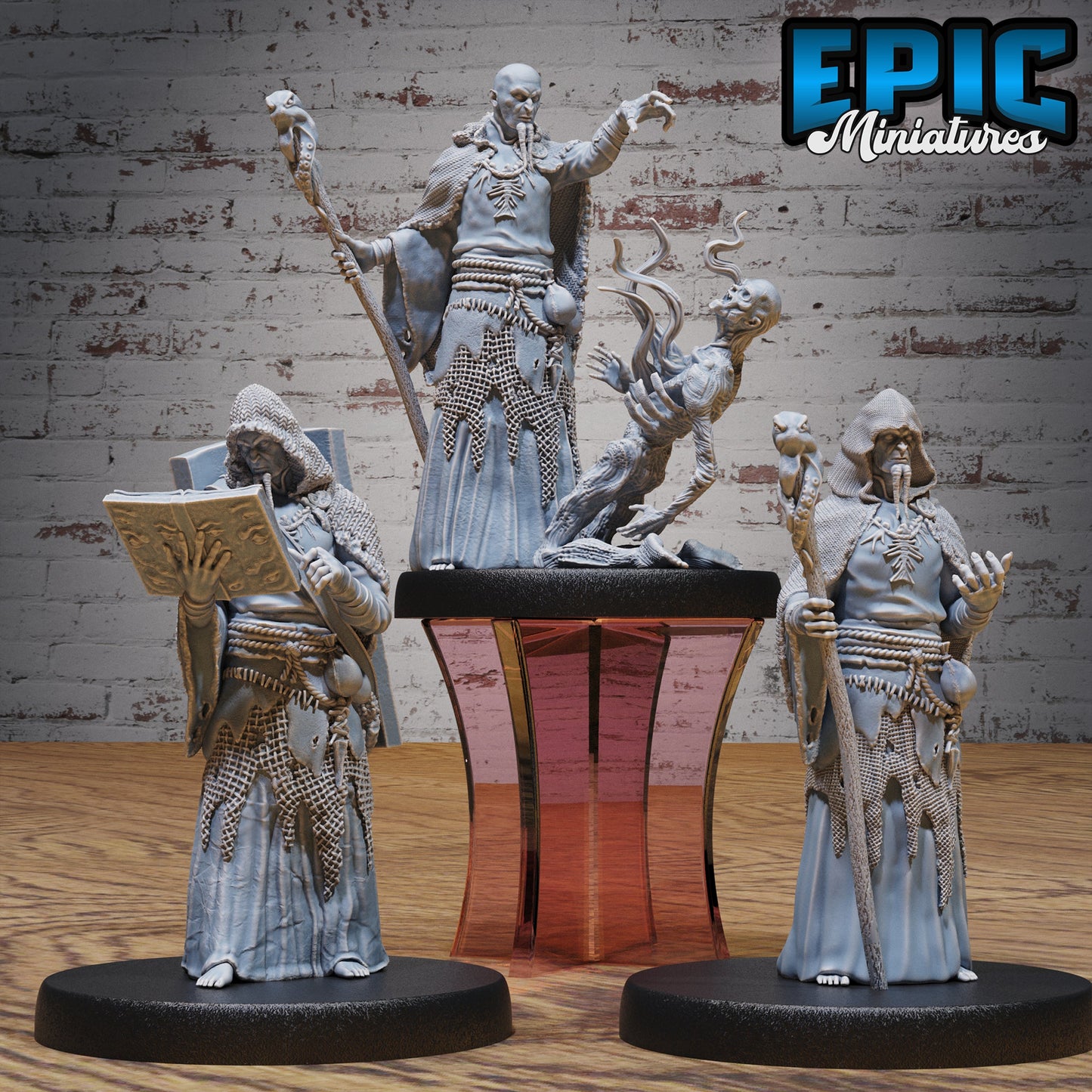 3D Resin Miniature Necronomicon Heir - D&D Epic Miniatures
