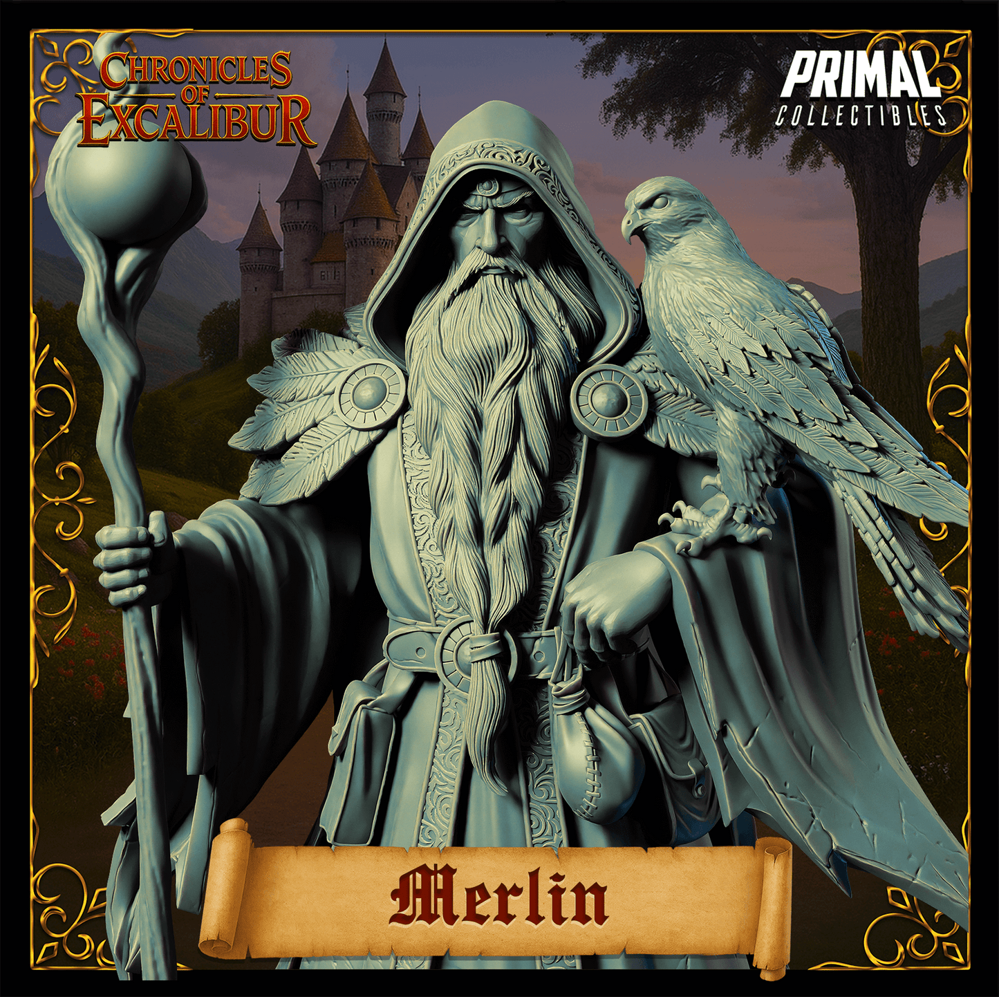 Wizard Merlin - Chronicles of Excalibur