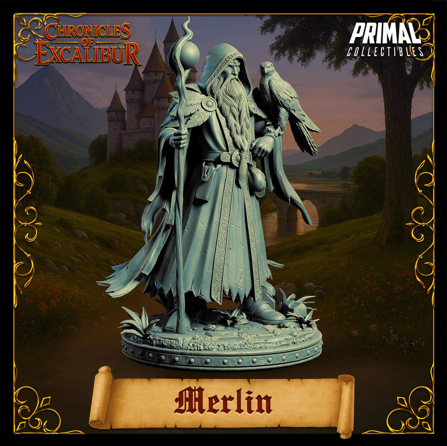 Wizard Merlin - Chronicles of Excalibur