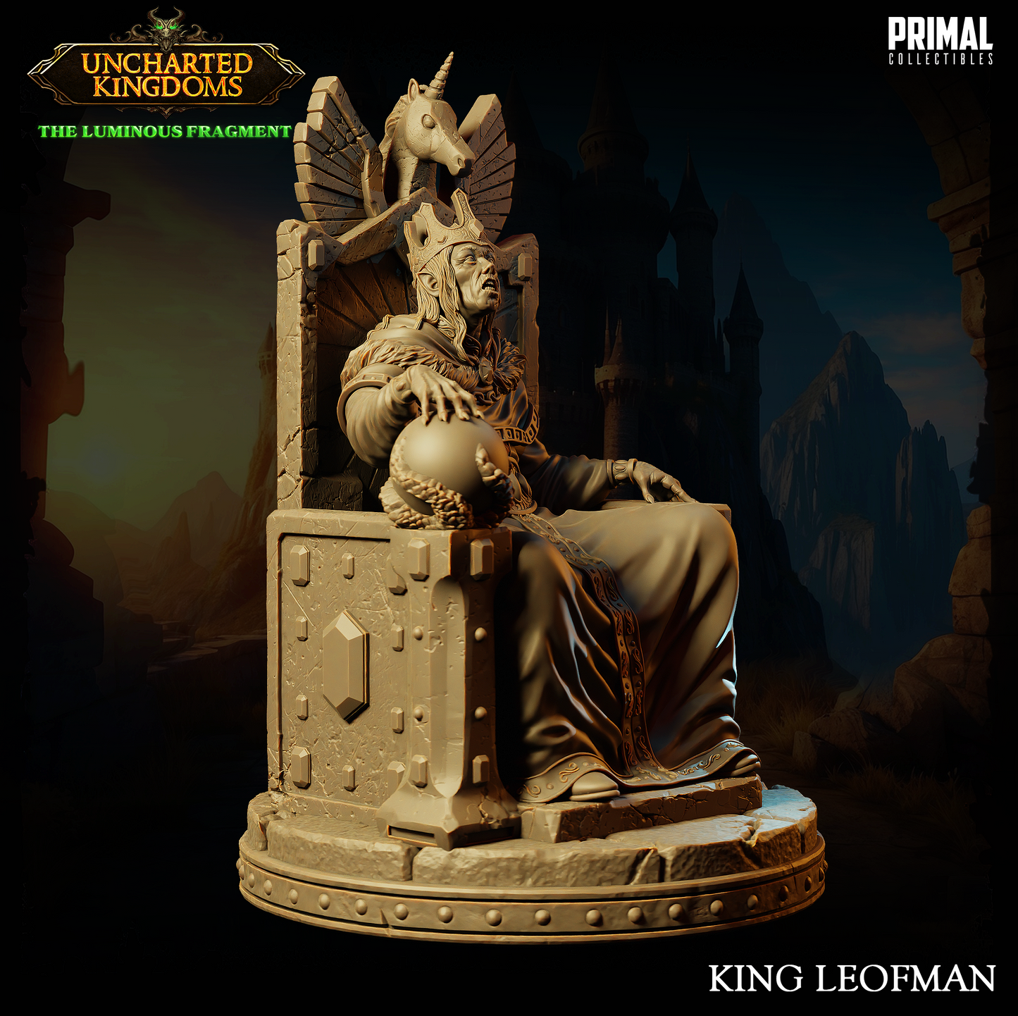 Wizard King Leofman - Uncharted Kingdom