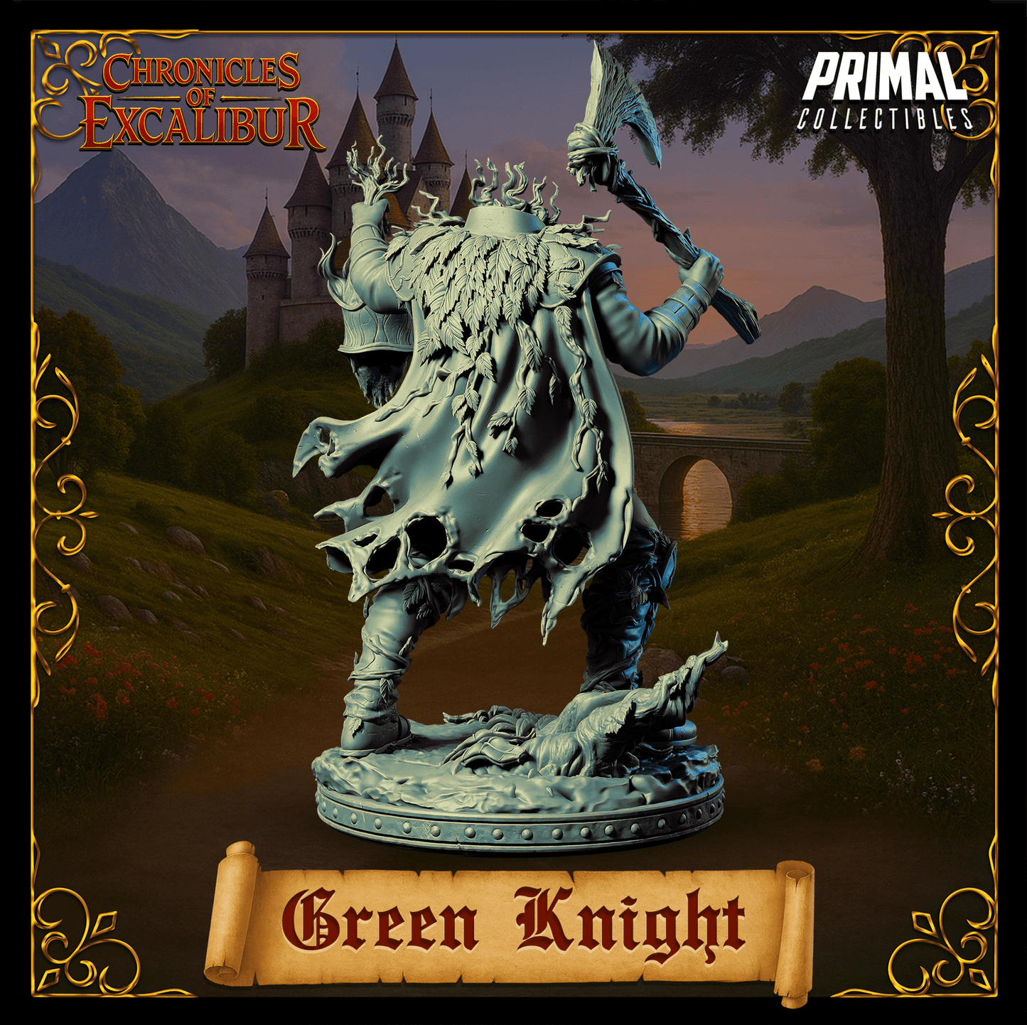 Mystic Knight Green Knight - Chronicles of Excalibur