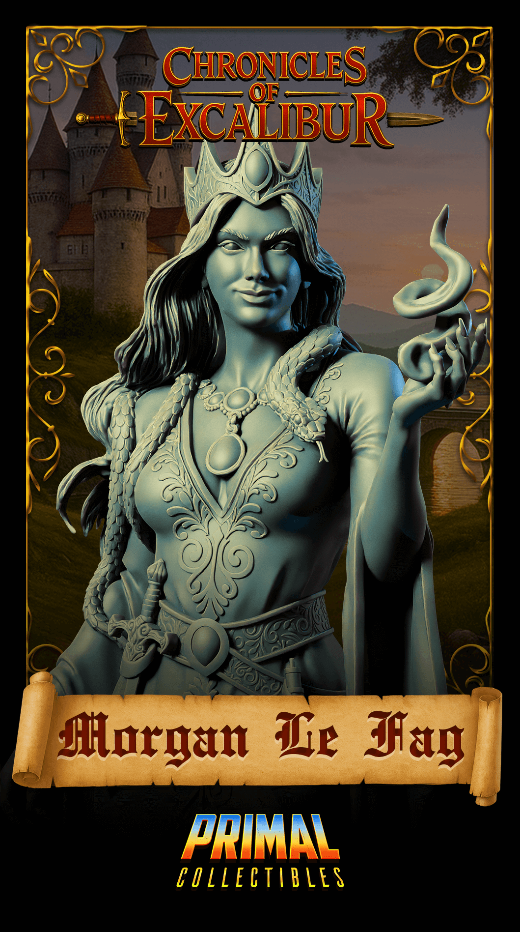 Witch Morgan Le Fay - Chronicles of Excalibur