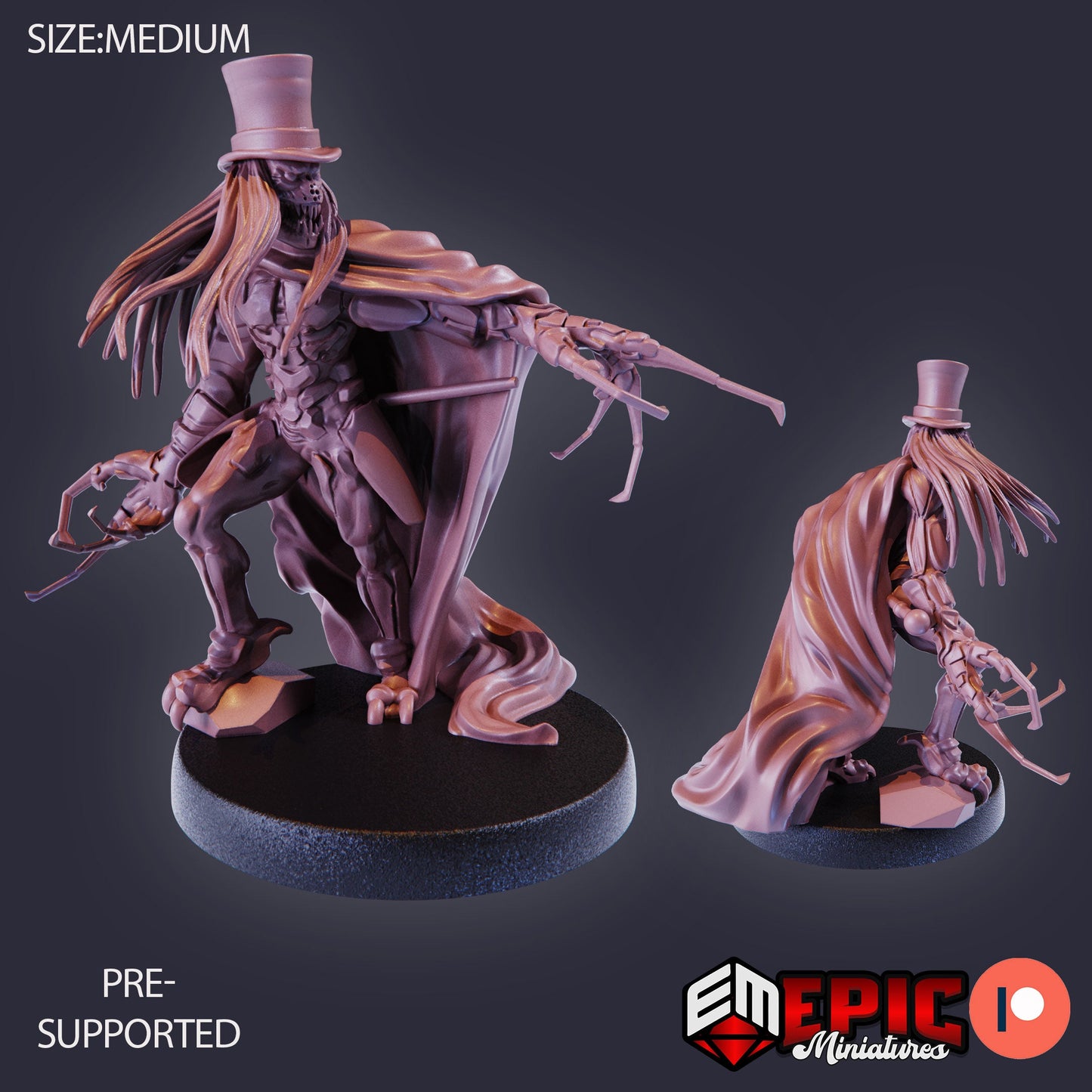 3D Resin Miniature The Ripper - D&D Epic Miniatures