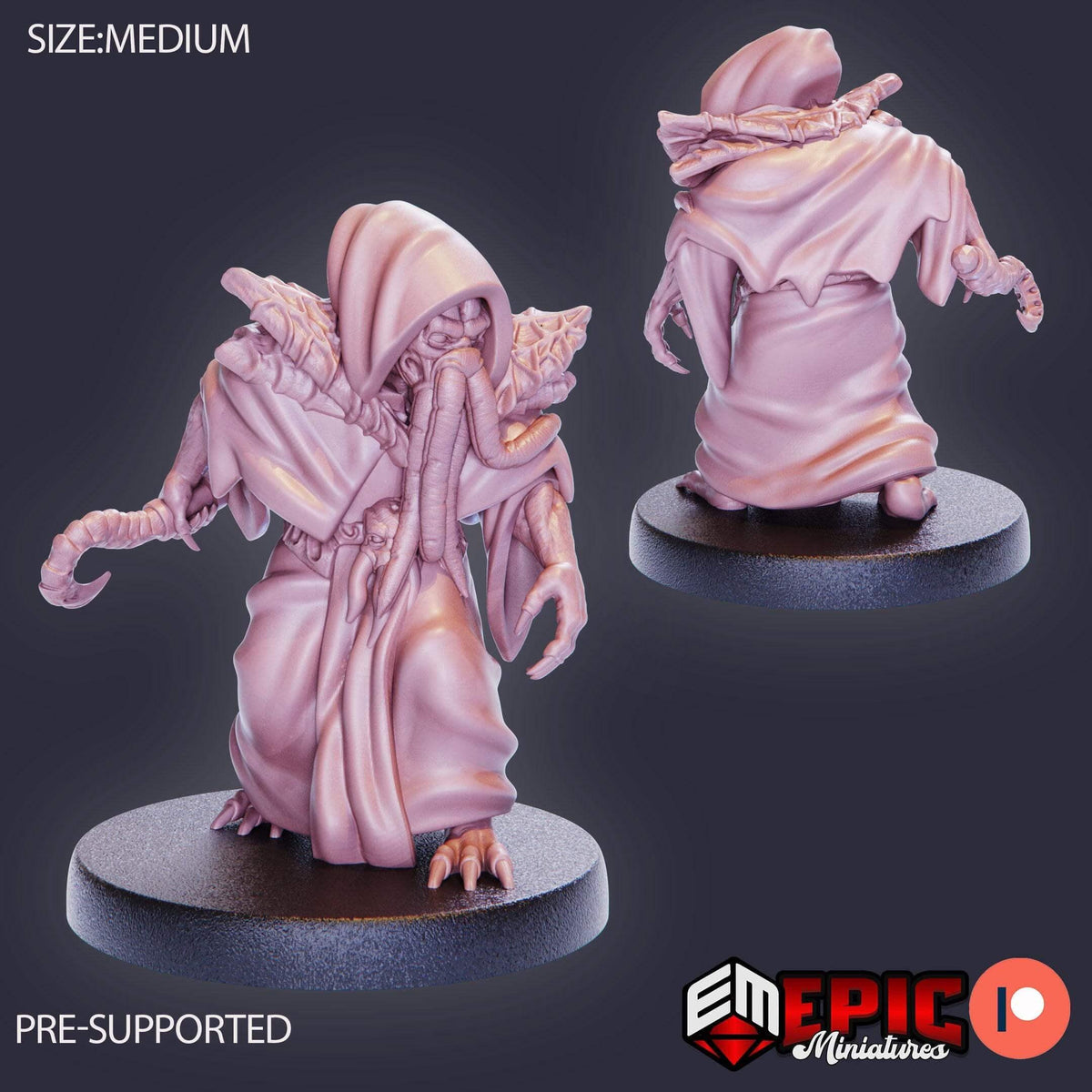 Mind Eater Crew - Secret Minds - D&D Epic Miniatures   and Dragons