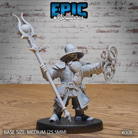 Dwarf Wizard - Epic Miniatures - Dungeons and Dragons