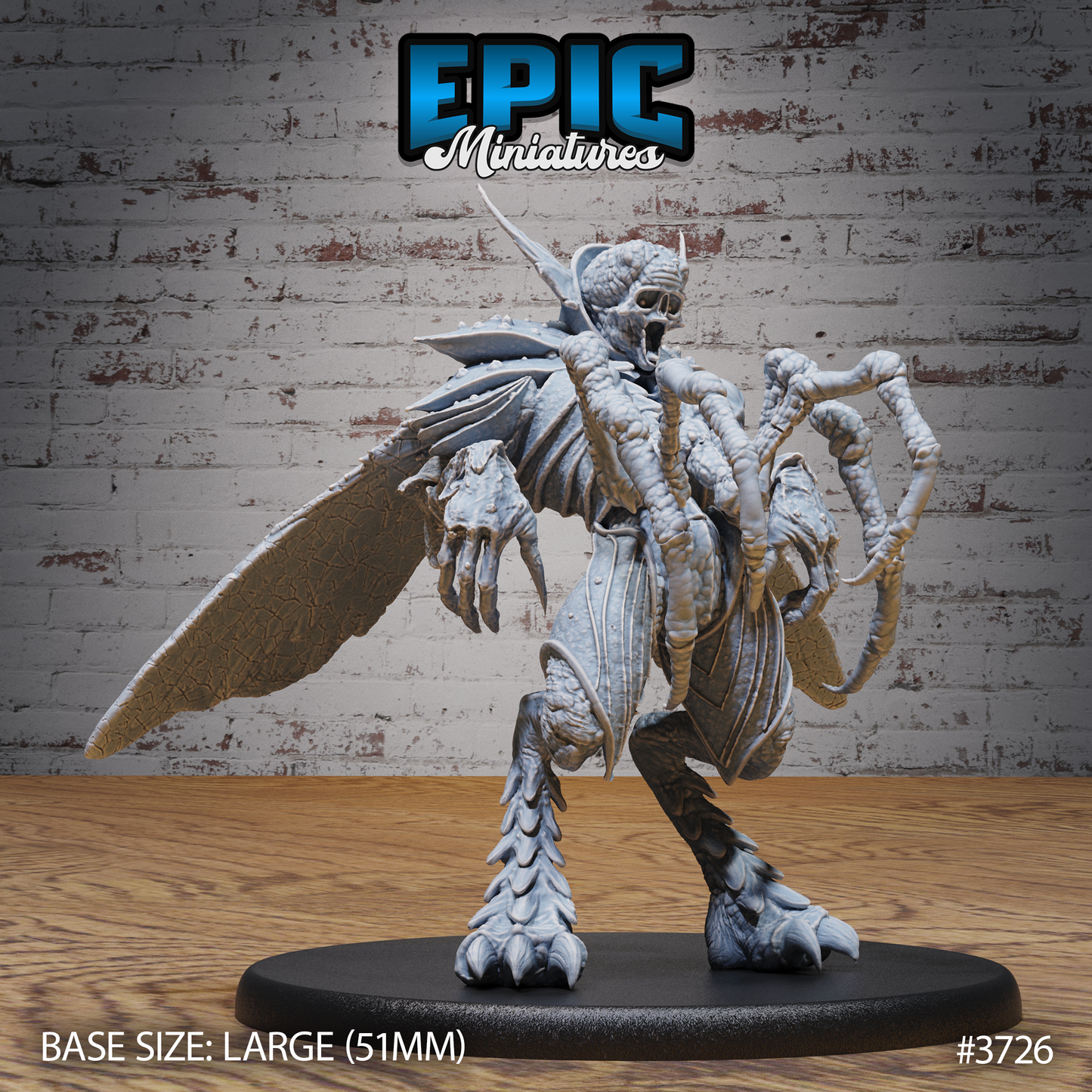 3D Resin Miniature Rhan Tagoth - D&D Epic Miniatures