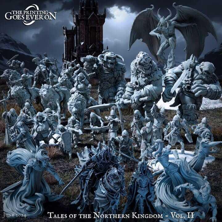 Dark King - Tales of the Northern Kingdom - Printing Goes Ever On
