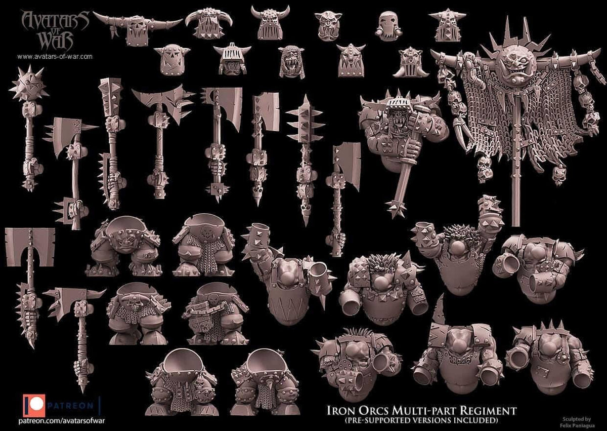 Iron Orcs - Avatars of War