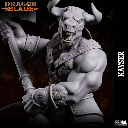 Kayser Minotaur Dragonblade - Masters of Dungeon Quest