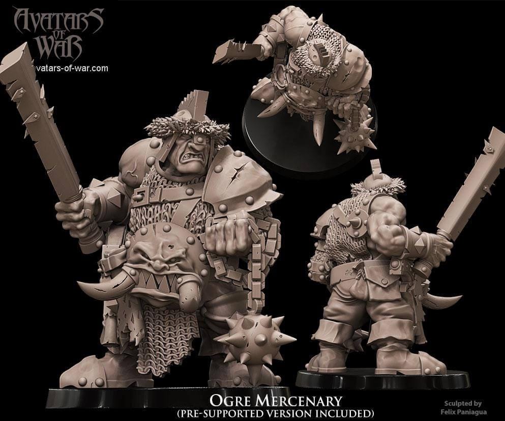 Ogre Mercenary - Avatars of War
