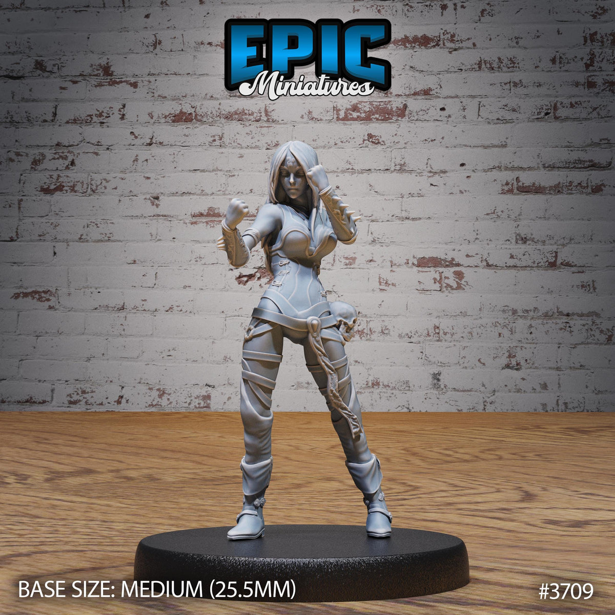 3D Resin Miniature Void Cultist Female  - D&D Epic Miniatures