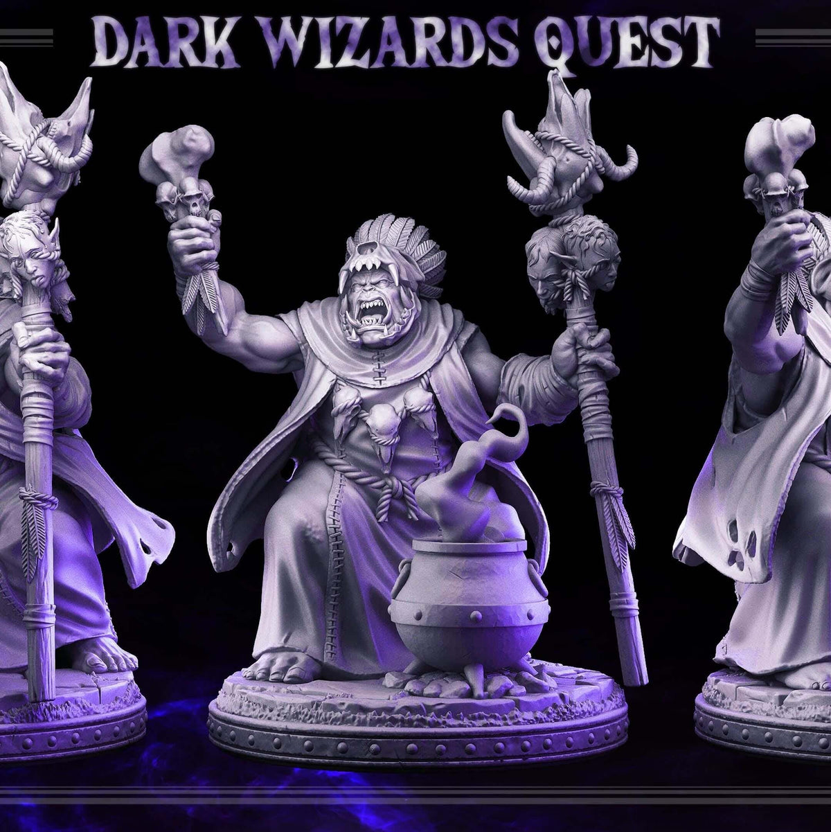 Dunkun Orc Shaman - Dragonblade - Primal Collectibles