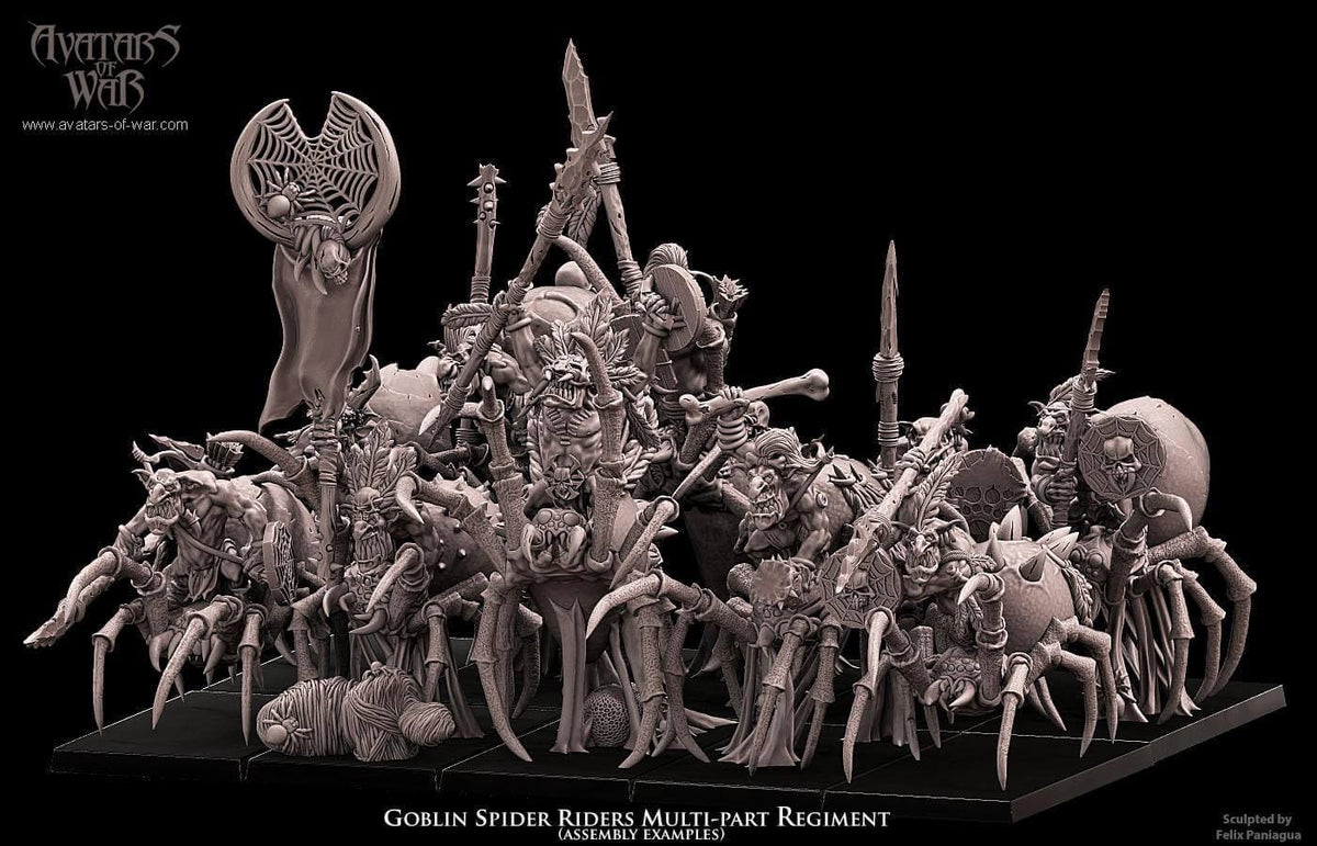 Goblin Spider Riders - Avatars of War