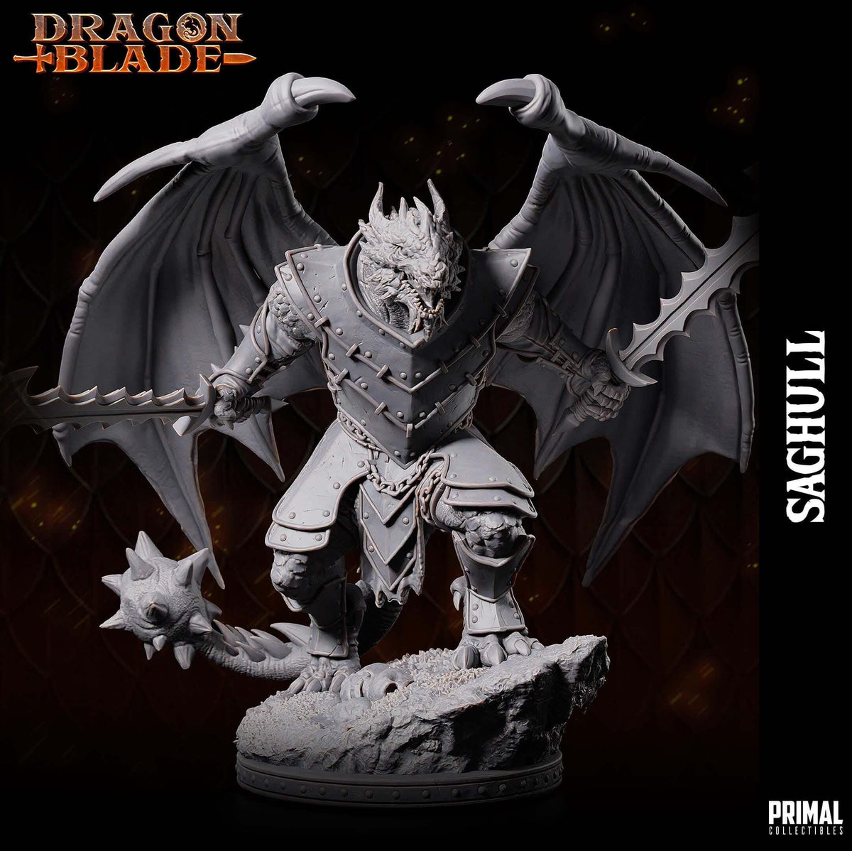 Draconian - Saghull - Dragonblade - Masters of Dungeon Quest