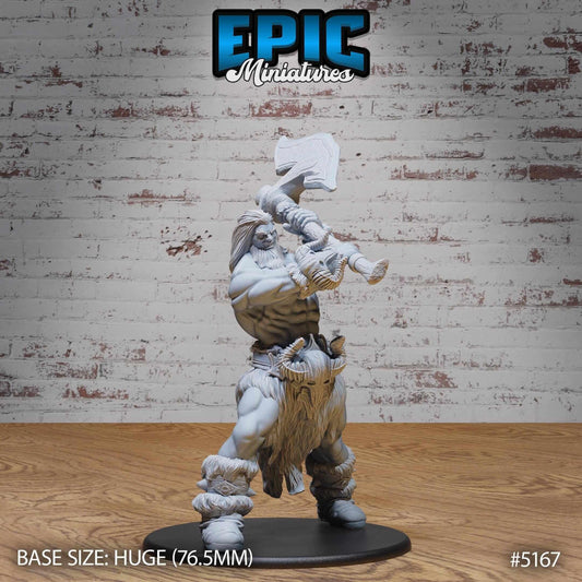 Jotun Frost Giant - Epic Miniatures - Dungeons and Dragons