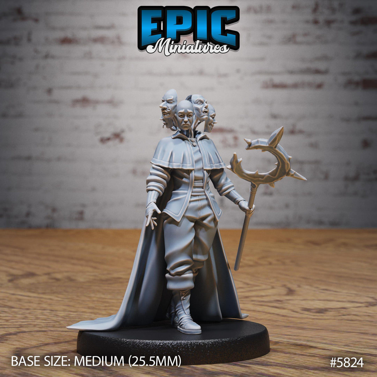 3D Resin Miniature Emotion Master - D&D Epic Miniatures