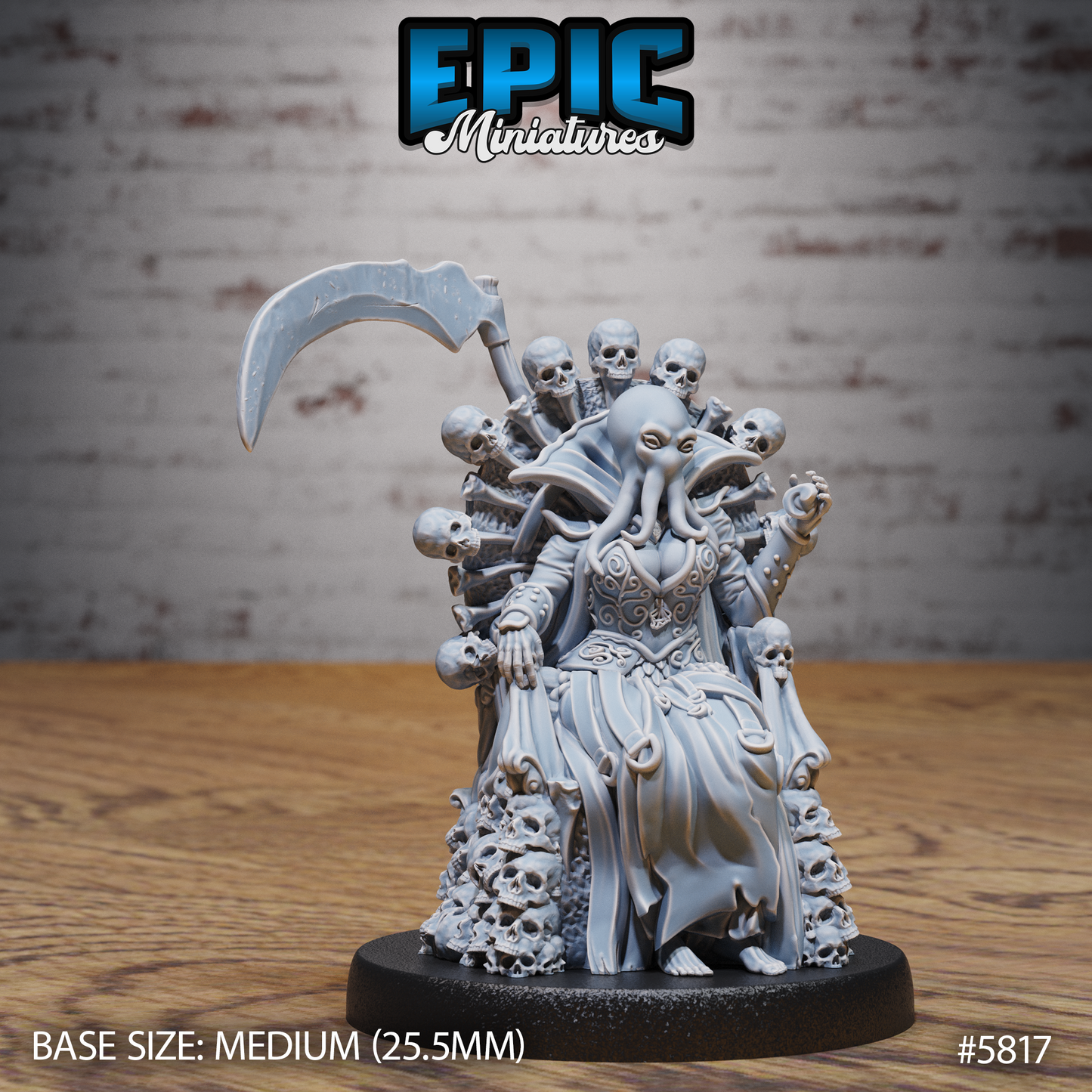 3D Resin Miniature Mind Mistress - D&D Epic Miniatures