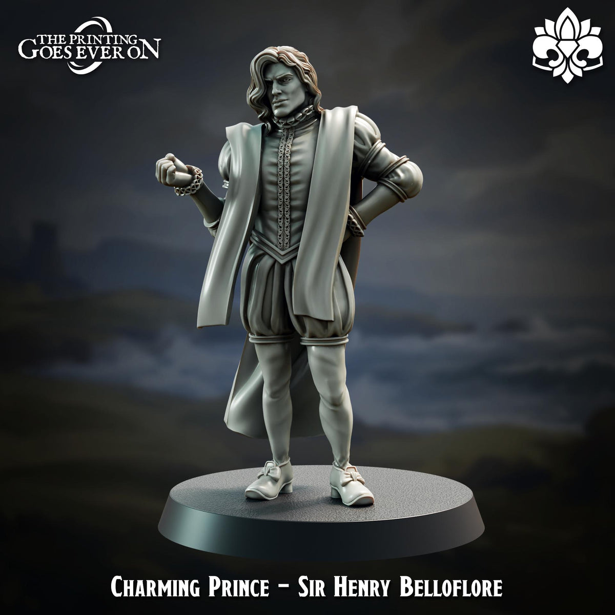 a statue of a man dressed in medieval clothing, standing on a pedestal and holding a shield.