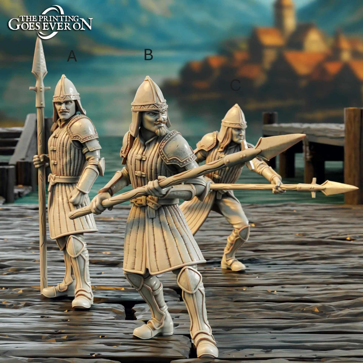 Driftport Spearmen - Driftport Town - Episode V - The Printing Goes Ever On
