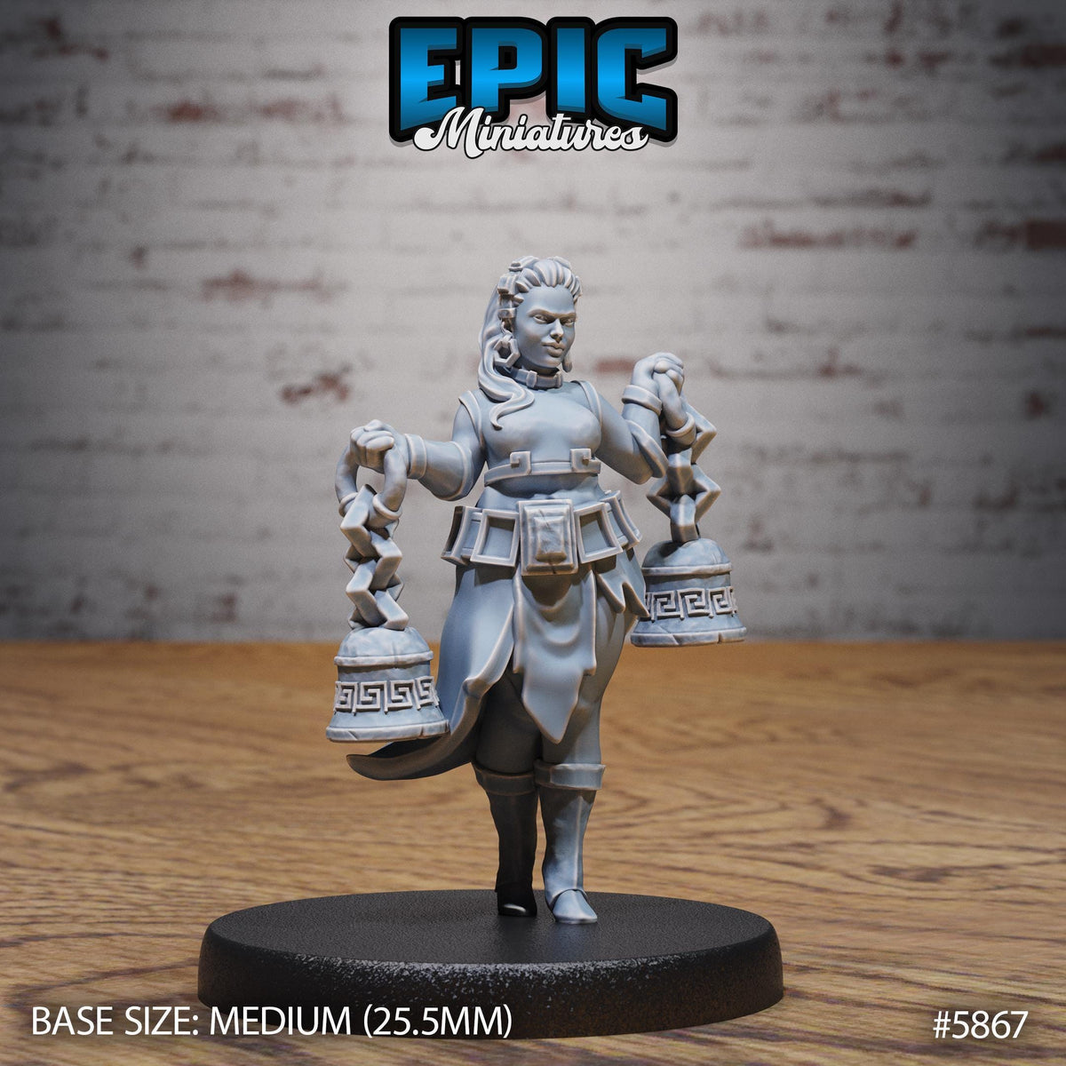 3D Resin Miniature Aztec Tribe set 2 - D&D Epic Miniatures