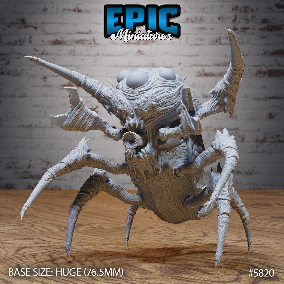 3D Resin Miniature Brain Collector - D&D Epic Miniatures