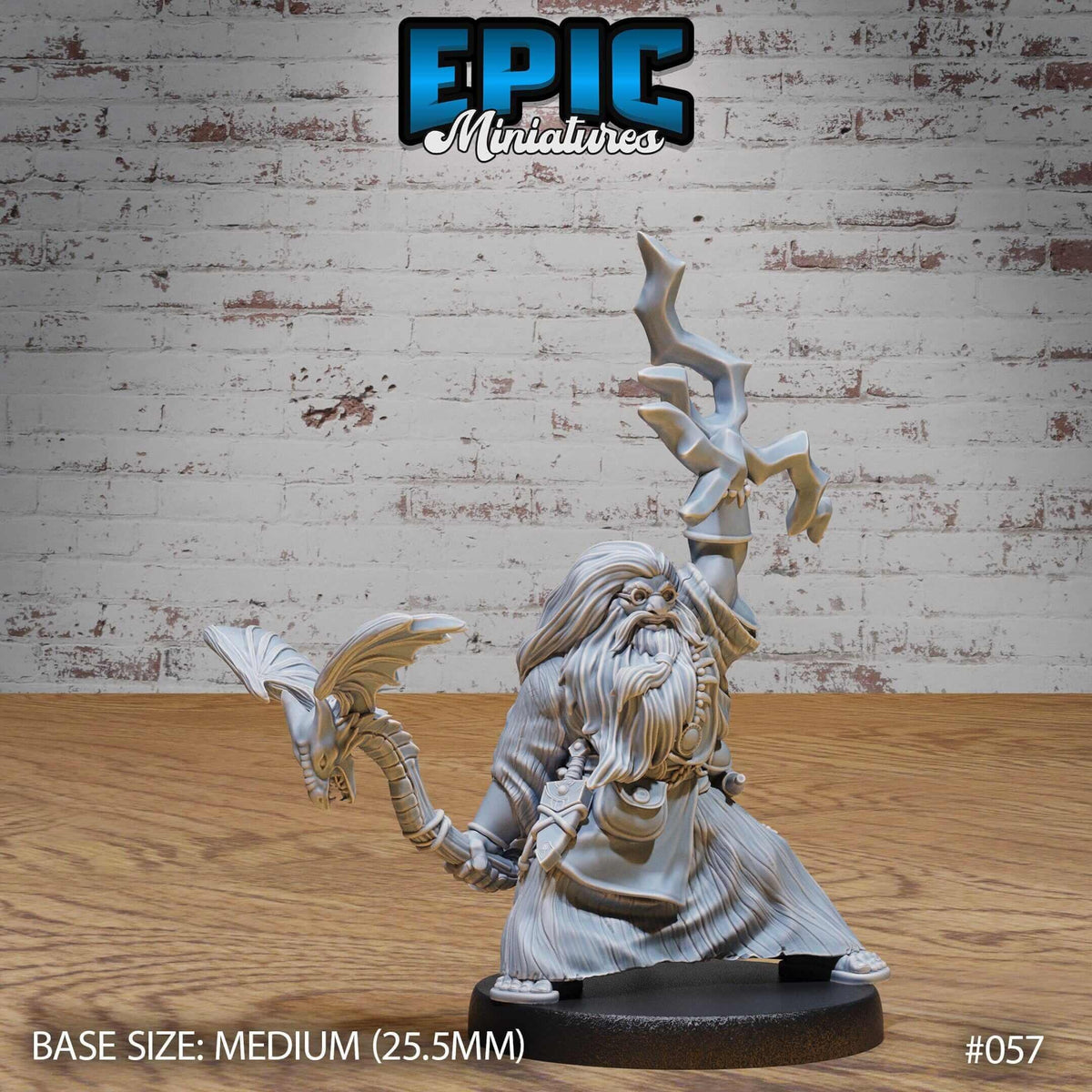 Elemental Magic Dwarf Set - D&D Epic Miniatures   and Dragons