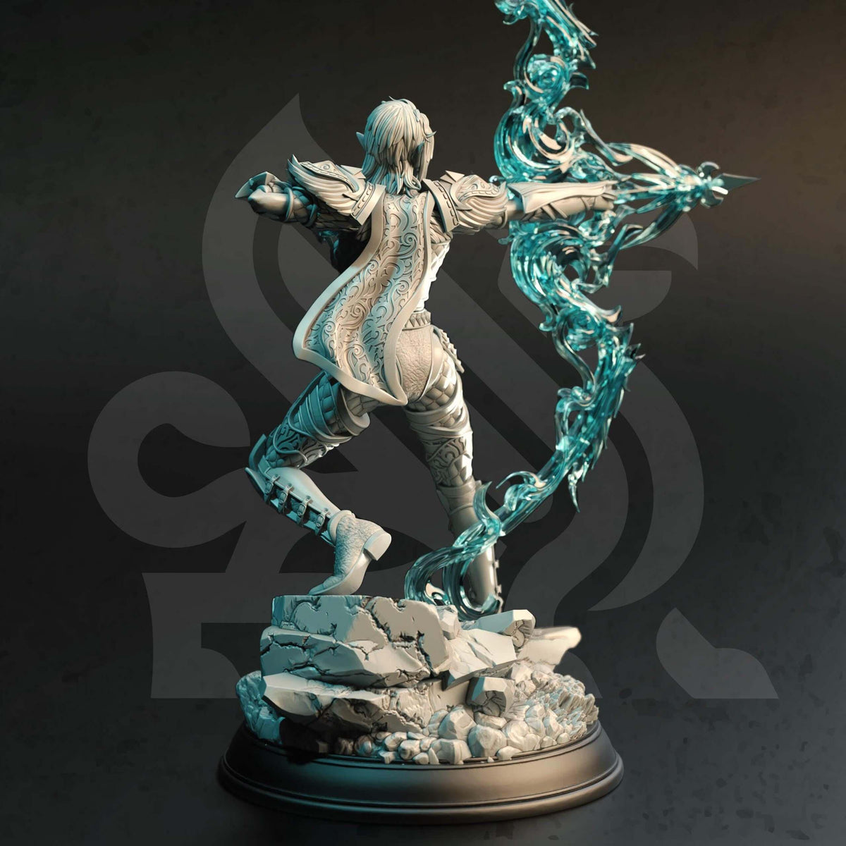 High Elf Arcane Archer - Eldiara - 3D Printed Resin RPG/Tabletop/Boardgames Miniature DM Stash