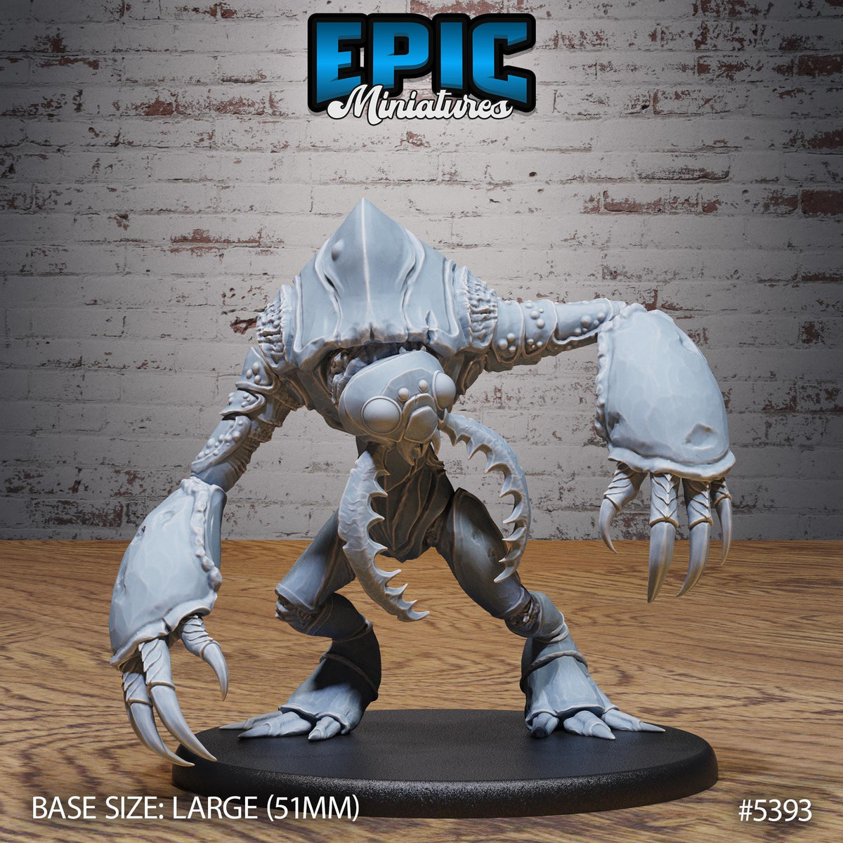 3D Resin Miniature Wild Insect Hulk - D&D Epic Miniatures