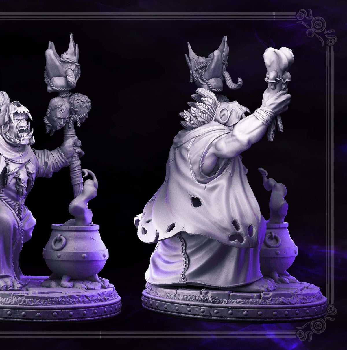 Dunkun Orc Shaman - Dragonblade - Primal Collectibles