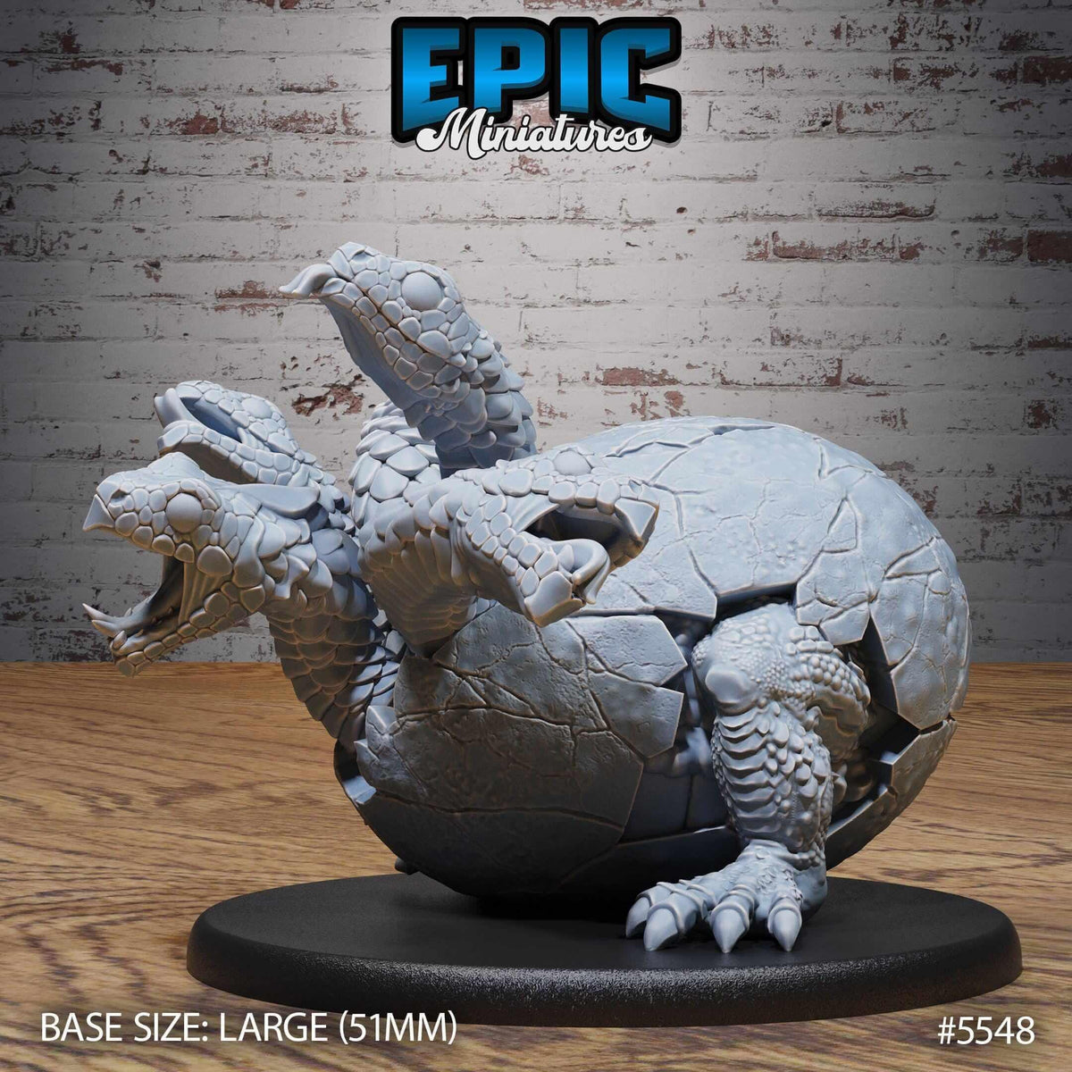 Baby Hydra Set - Epic Miniatures - Dungeons and Dragons