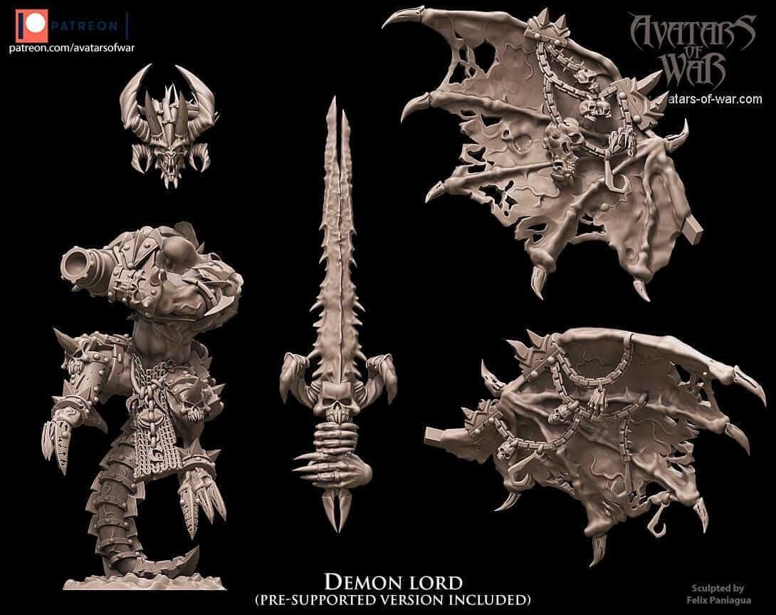 Daemon Lord of Wrath - Avatars of War
