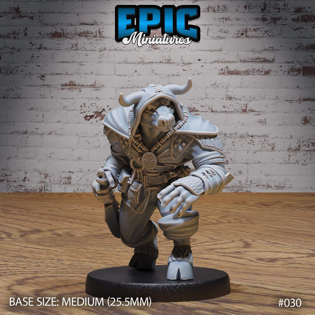 Minotaur Folk Tribe - D&D Epic Miniatures   and Dragons