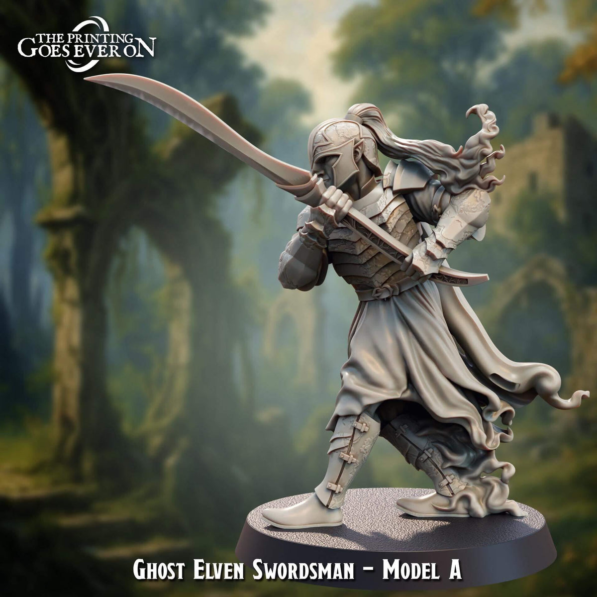 Elven Ghost Soldiers - Dead Elves & Prism Spells - The Printing Goes Ever On