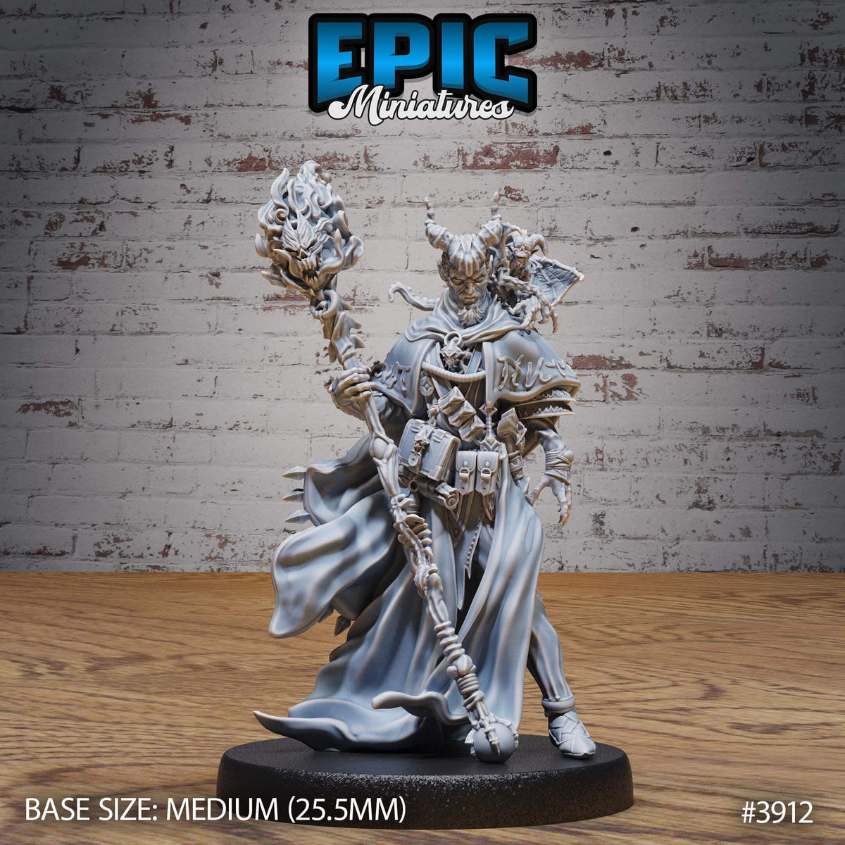 Tiefling Summoner - Epic Miniatures - Dungeons and Dragons