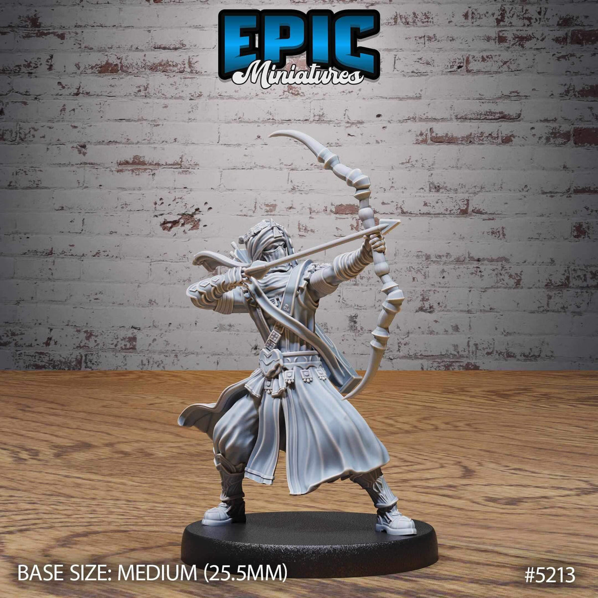 Assassin Prince - Epic Miniatures - Dungeons and Dragons