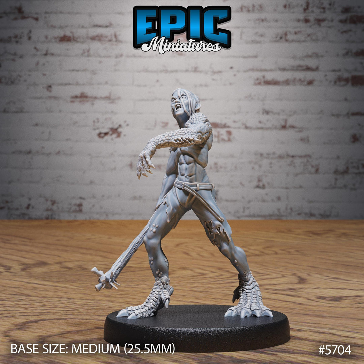 3D Resin Miniature Dragonflesh - D&D Epic Miniatures