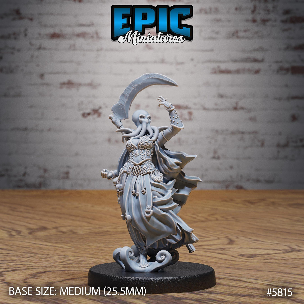 3D Resin Miniature Mind Mistress - D&D Epic Miniatures