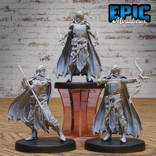 3D Resin Miniature Orient Warrior - D&D Epic Miniatures